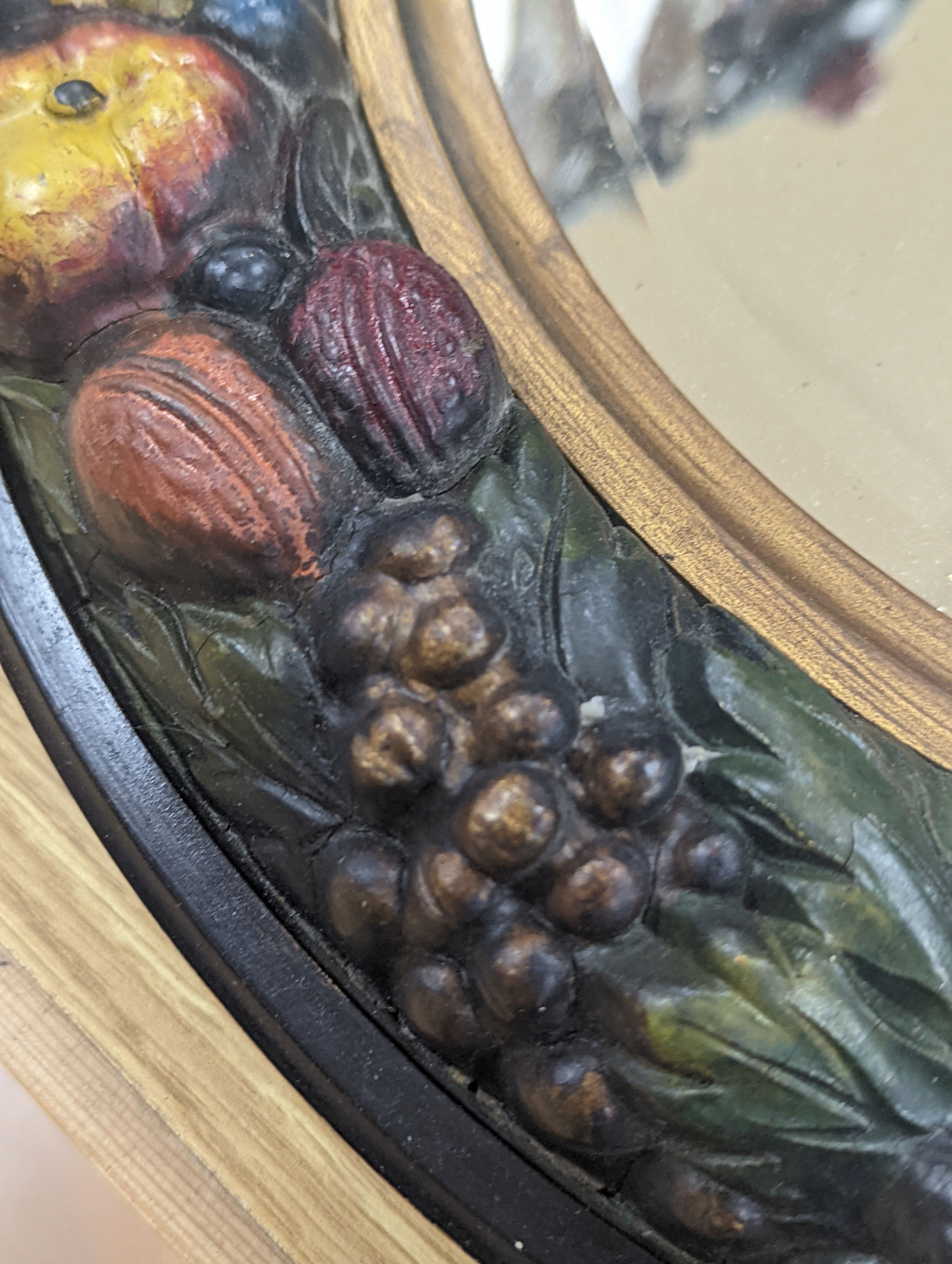 A Barbola circular mirror 46cm